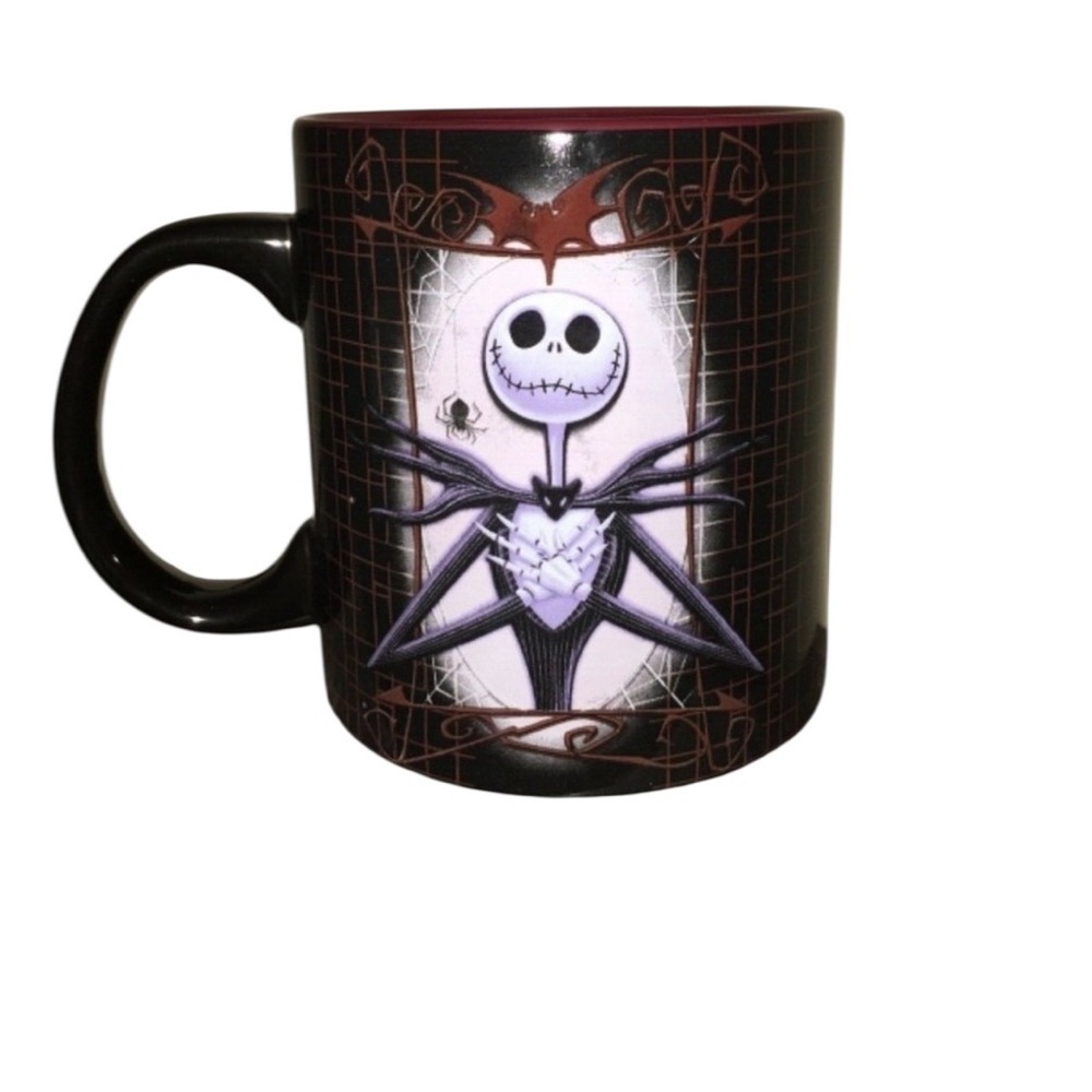 Disney Jack Skellington 20 oz Mug Nightmare Before Christmas Gothic Ceramic Cup